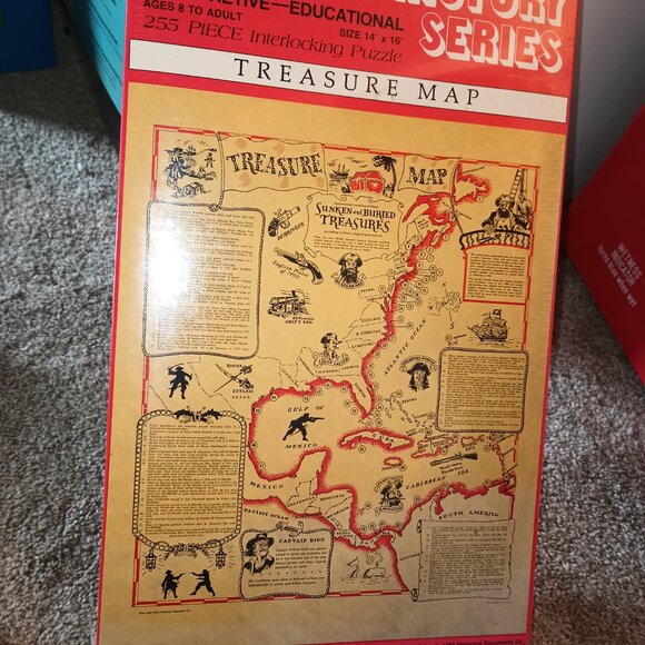 NEW Learning History Series 1983 Historical Documents Puzzle Lot of 2 - Picture 2 of 6